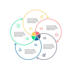 Outline infographic diagram