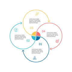 Outline infographic diagram