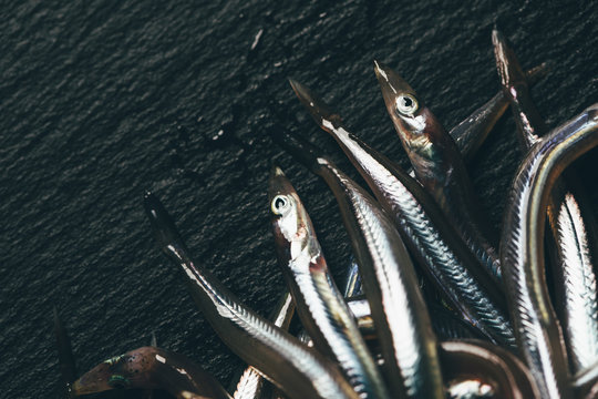 Chef Preparing Delicious Sand Eels