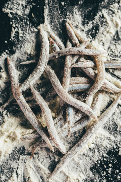 Chef Preparing Delicious Sand Eels