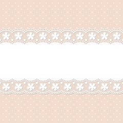 Retro lace background