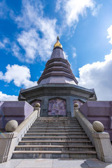 Fototapeta premium Place leisure travel in an Inthanon mountain