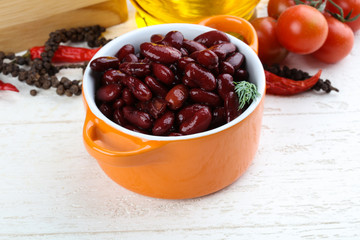 Canned kidney bean