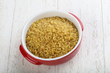 Raw bulgur