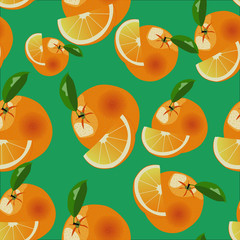 Vector orange pattern