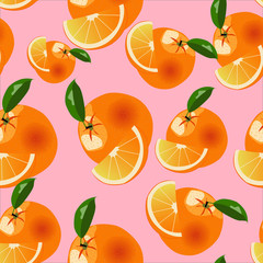 Obraz premium Vector orange pattern
