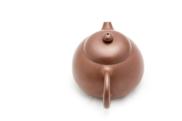 Clay Chinese teapot.