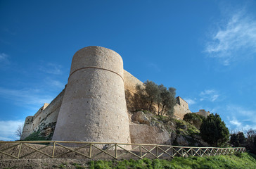 antiche mura, Magliano in toscana, Italia