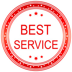 Best service. Vector image.