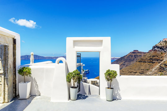 Architecture in Santorini, Greece