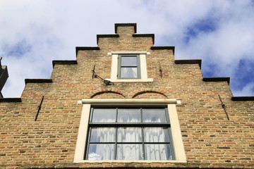 Ein Stufengiebel in Vlissingen