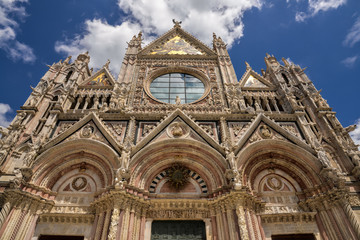 Naklejka premium Sienna duomo