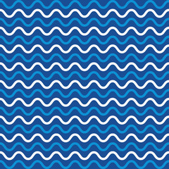 Vector pattern with lines and waves