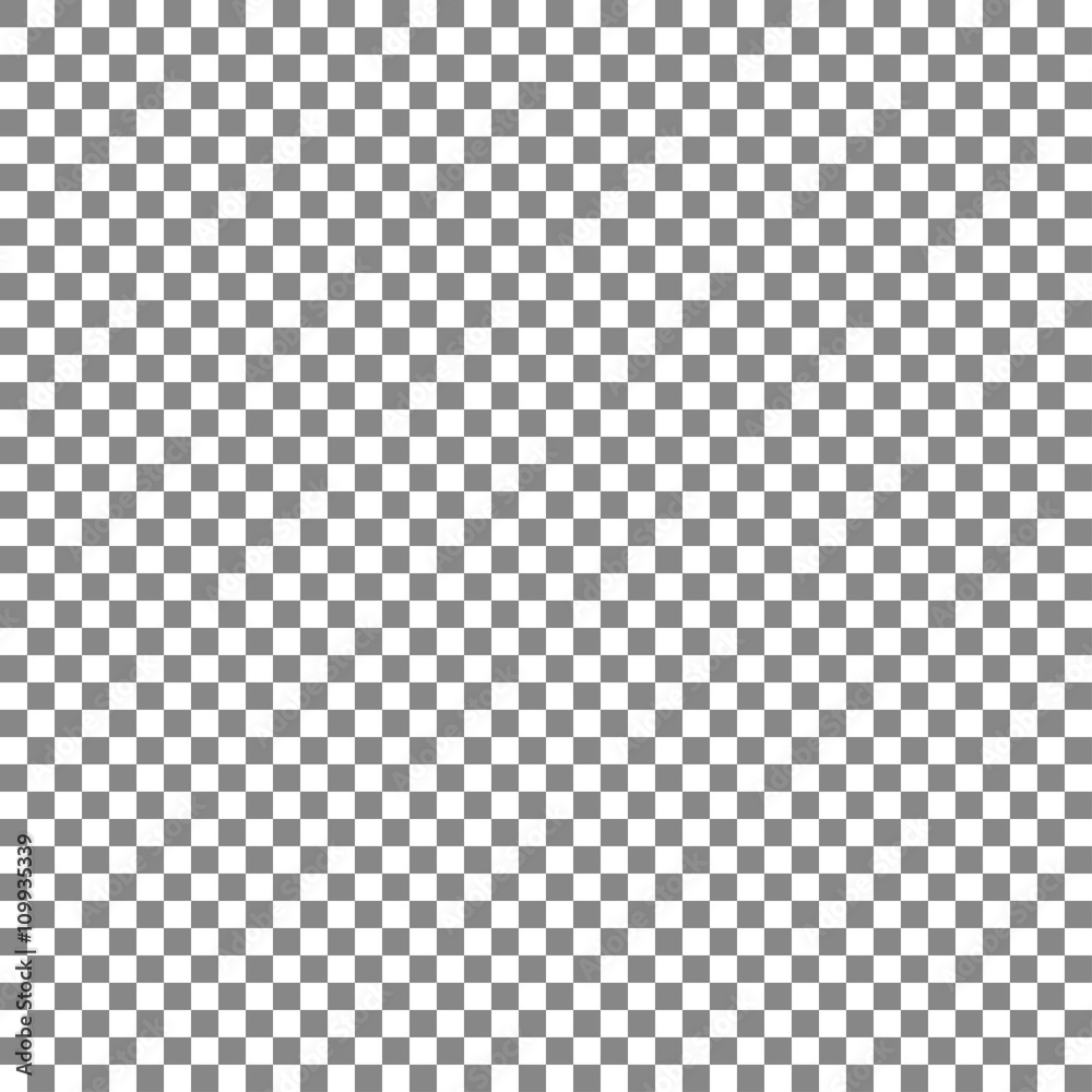 Poster The gray and white squares in a checkerboard pattern vector