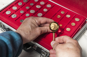 Collection de monnaies antiques