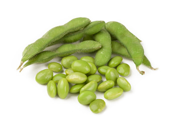 green soybeans