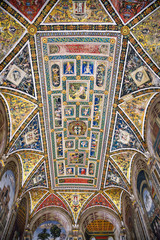 Interior view of  Sienna Cathedral