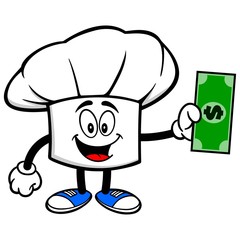 Chef Hat with a Dollar