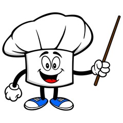 Chef Hat with a Pointer