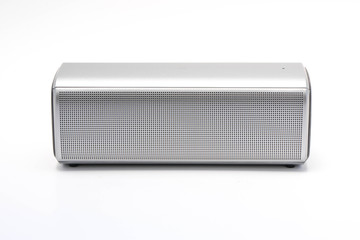 Wireless speaker on white background - The speaker technology