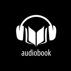 Audiobook. Vector logo template