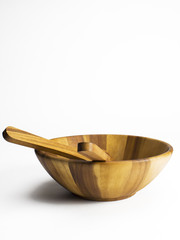 old wooden bowl