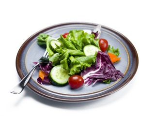 fresh green salad