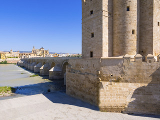 Römische Brücke, Puente Romano und Torre de la Calahorra , Museum der drei Kulturen, Rio...