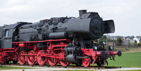 Naklejka premium Dampfeisenbahn Historisch Reihe 52