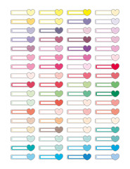 Digital planner, Digital stickers, planner headers, labels