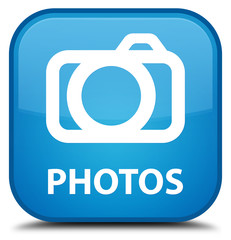 Photos (camera icon) cyan blue square button