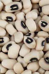 Fototapeta na wymiar black eyed beans