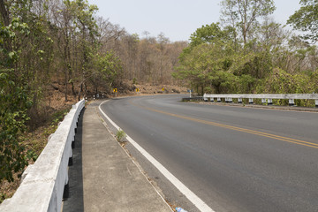  road on mountain hill