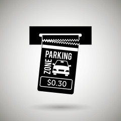 parking sign design 
