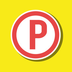 parking sign design 