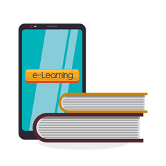 E-learning design. education icon. online concept, vector illustration