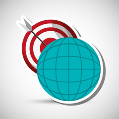 Digital marketing design. technology icon. multimedia concept