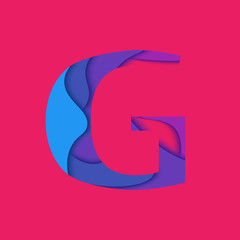 Letter G template