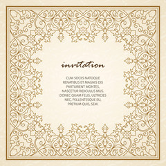 Vector decorative frame.