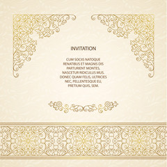 Vector decorative frame.