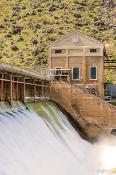 Dam on an Idaho river