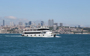 Besiktas District in Istanbul City