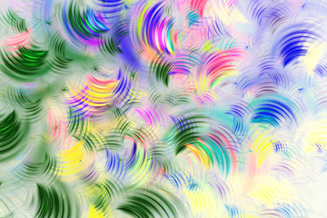 Abstract fractal background