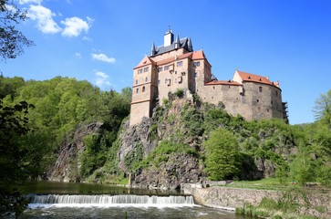 Fototapeta na wymiar Burg Kriebstein 3