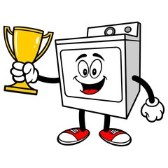 Clothes Dryer with a Trophy