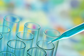 science laboratory test tubes