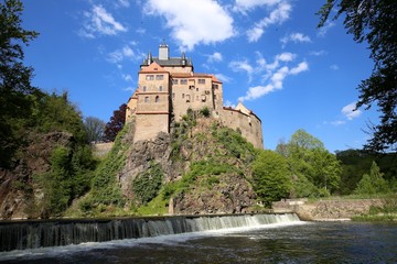 Fototapeta na wymiar Burg Kriebstein 1