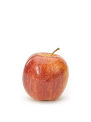 Red apple isolated on a white background