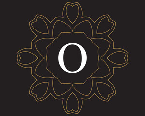 O Monogram Vintage Classic Letter Logo for Luxury  Business