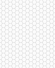 Honeycomb seamless pattern, vector